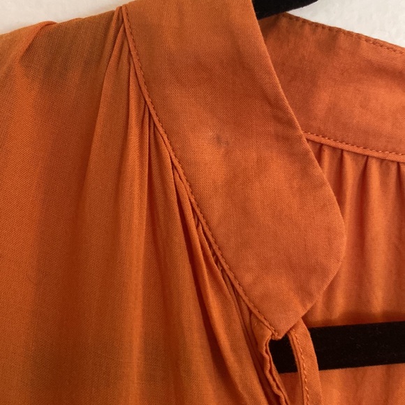 H&M Orange Smocked Tunic Dress - Picture 6 of 6